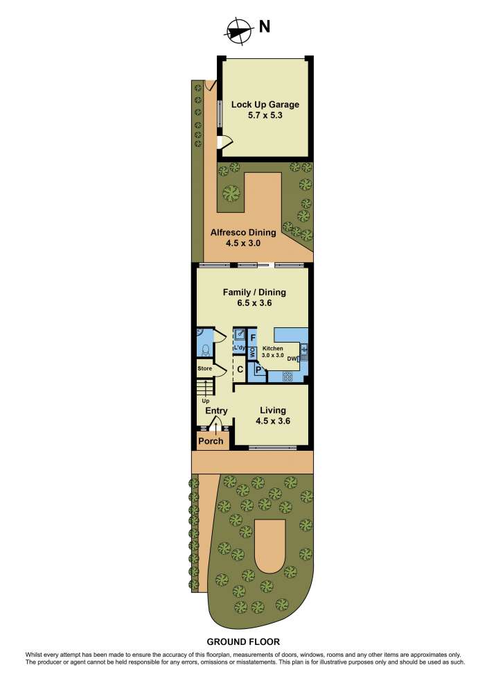 Interactive Floor Plan 24 O Connell Mews Williamstown