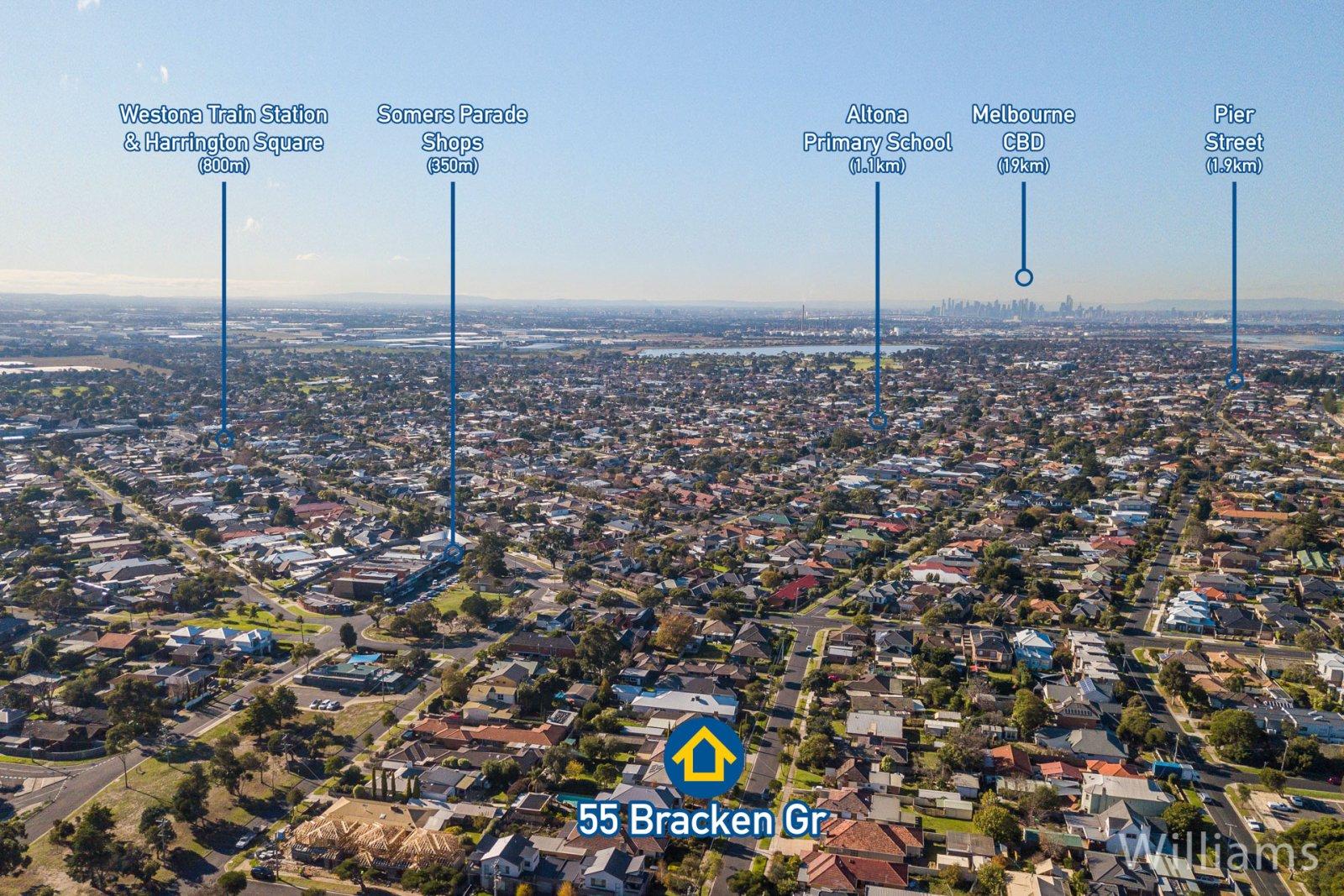 Interactive Floor Plan 55 Bracken Grove, Altona