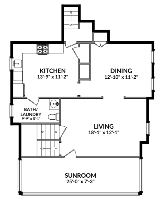 iFloorplan 9 Governors Avenue, Unit 2, Winchester, MA